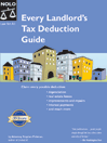 Every Landlord's Tax Deduction Guide By Stephen Fishman